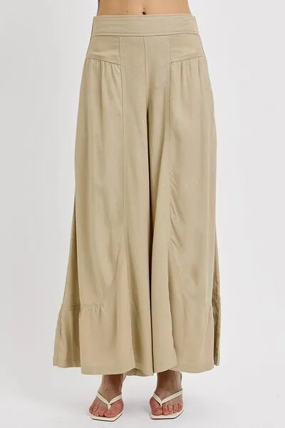 RISEN Shirring Detail Wide Leg Pants sold by Charming Charlie product image thumbnail 2