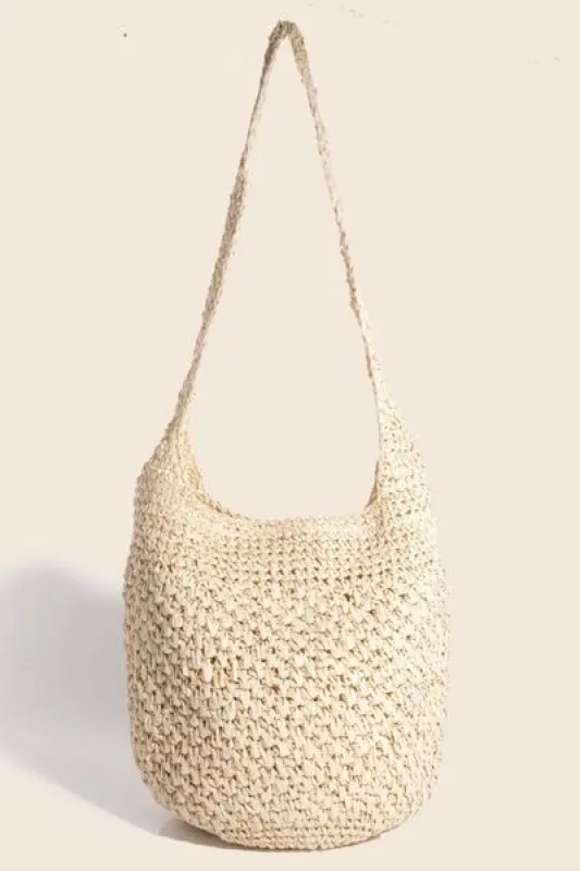 Fame Intricate Braided Hobo Shoulder Bag sold by Charming Charlie