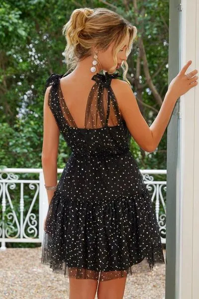 Tied Scoop Neck Mini Cami Dress sold by Charming Charlie product image thumbnail 2