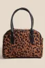 Fame Faux Leather Handle Boxy Handbag sold by Charming Charlie