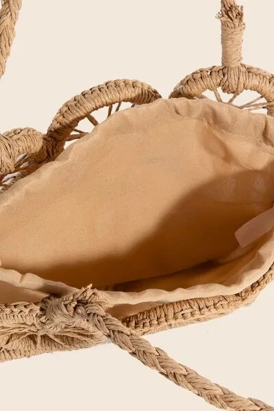 Fame Intricate Braided Wheels Crossbody Bag sold by Charming Charlie product image thumbnail 4