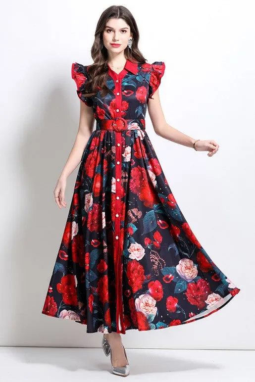 WOMEN FASHION LONG MAXI DRESS sold by Charming Charlie product image thumbnail 4