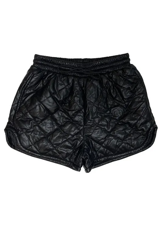Puffer shorts sold by Charming Charlie product image thumbnail 5
