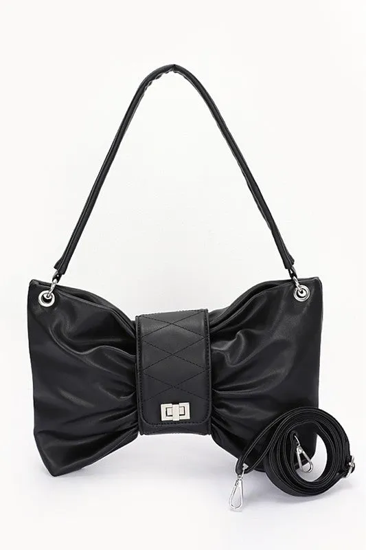 Oversize Bow Shape Shoulder Bag sold by Charming Charlie product image thumbnail 2