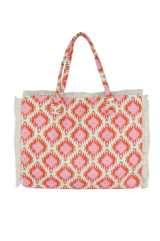 Boho Aztec Jacquard Fashion Tote sold by Charming Charlie