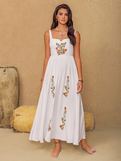 Floral Embroidered Sleeveless Maxi Dress sold by Charming Charlie product image thumbnail 2