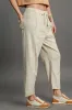 Umgee Full Size Drawstring Elastic Waistband Linen Blend Pants Plus Size sold by Charming Charlie