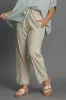 Umgee Full Size Drawstring Elastic Waistband Linen Blend Pants Plus Size sold by Charming Charlie