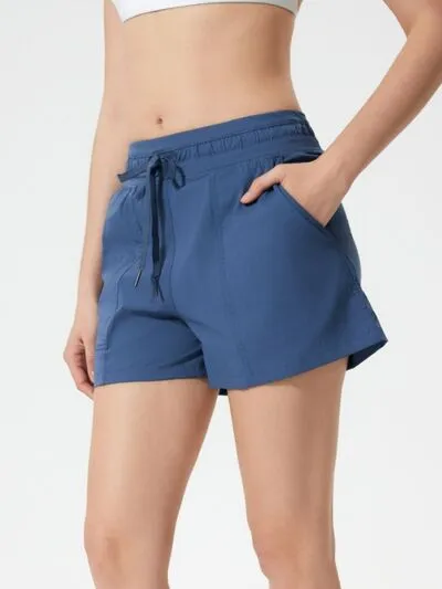 Millennia Drawstring Active Shorts with Pockets sold by Charming Charlie product image thumbnail 3