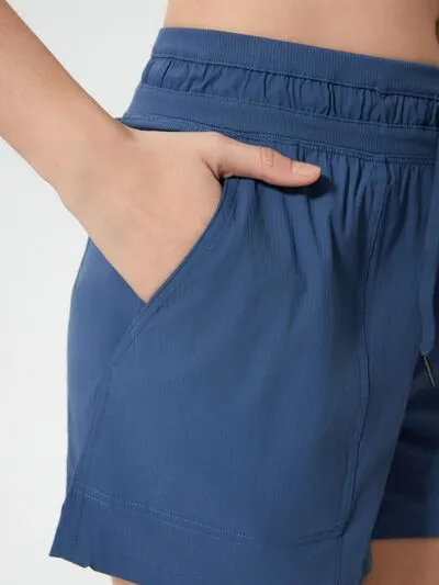Millennia Drawstring Active Shorts with Pockets sold by Charming Charlie product image thumbnail 5