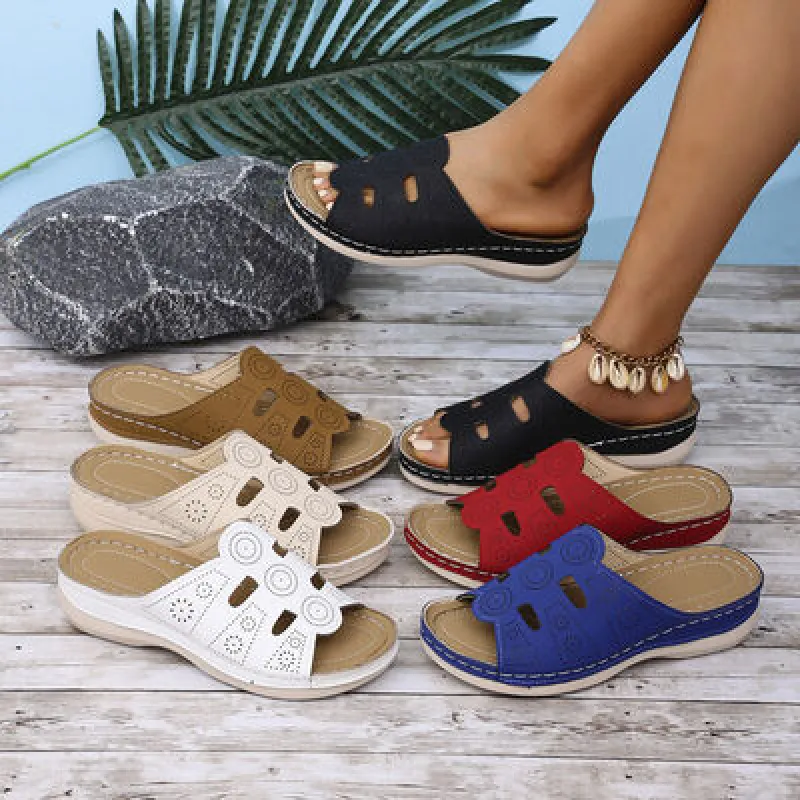 Open-Toe Cutout Sandals sold by Charming Charlie