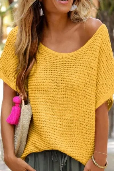 Short Dolman Sleeve Sweater sold by Charming Charlie