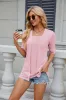 Texture Square Neck Half Sleeve Blouse sold by Charming Charlie