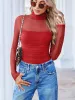 Lovelet Mock Neck Long Sleeve Top sold by Charming Charlie