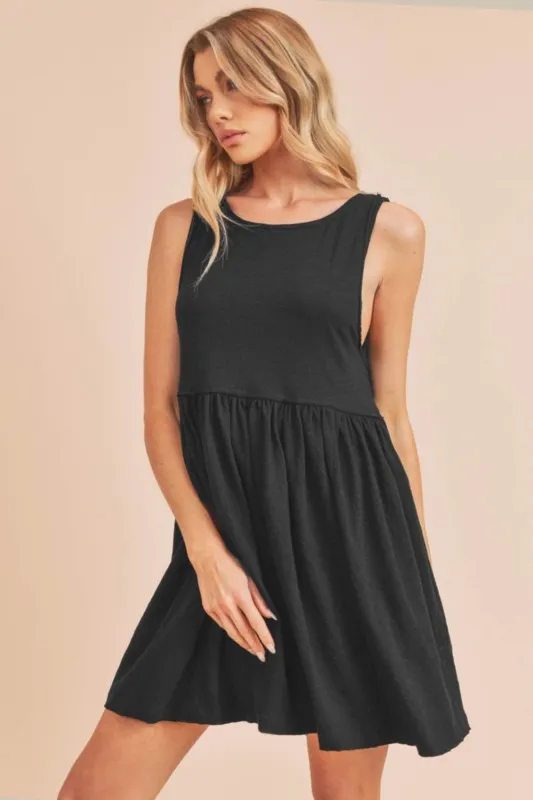 Aemi + Co Round Neck Mini Tank Dress sold by Charming Charlie