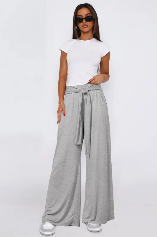 Tied Pocketed Wide Leg Pants sold by Charming Charlie