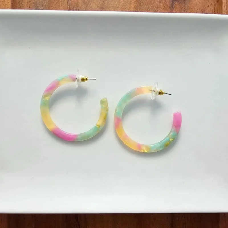 Camy Hoops - Tropical Delight sold by Charming Charlie