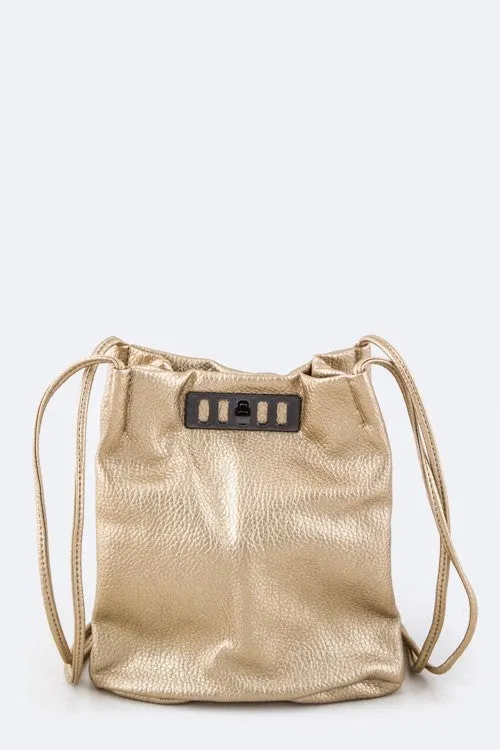 Double Strap Shoulder Swing Bag sold by Charming Charlie product image thumbnail 3