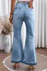 High Waist Button Fly Flared Jeans sold by Charming Charlie