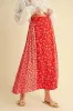 Aemi + Co Floral Elastic Waist Maxi Skirt sold by Charming Charlie