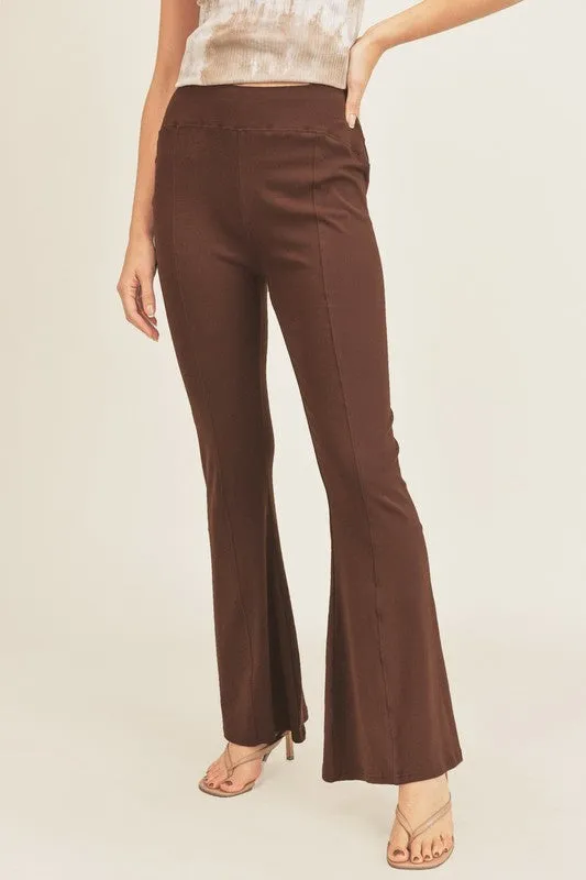 Aemi + Co High Waist Flare Pants sold by Charming Charlie