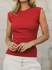 Ribbed Round Neck Slim Tank sold by Charming Charlie