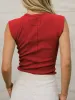 Ribbed Round Neck Slim Tank sold by Charming Charlie
