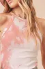 Aemi + Co Ribbed Tie-Dye Round Neck Tank sold by Charming Charlie