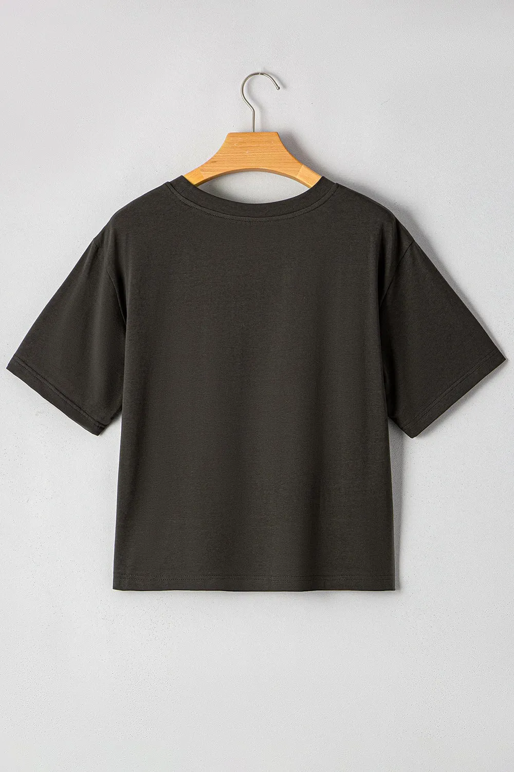 Bull Head Skull Round Neck Short Sleeve T Shirt sold by Charming Charlie product image thumbnail 5