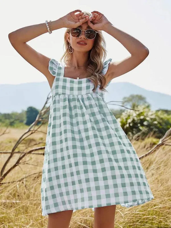 Checkered dress sold by Charming Charlie product image thumbnail 5