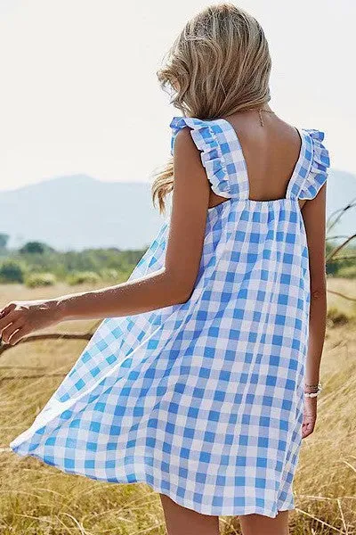 Checkered dress sold by Charming Charlie product image thumbnail 2