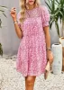 Floral smocked dress sold by Charming Charlie