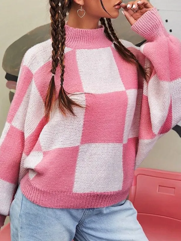 Checkered Sweater sold by Charming Charlie