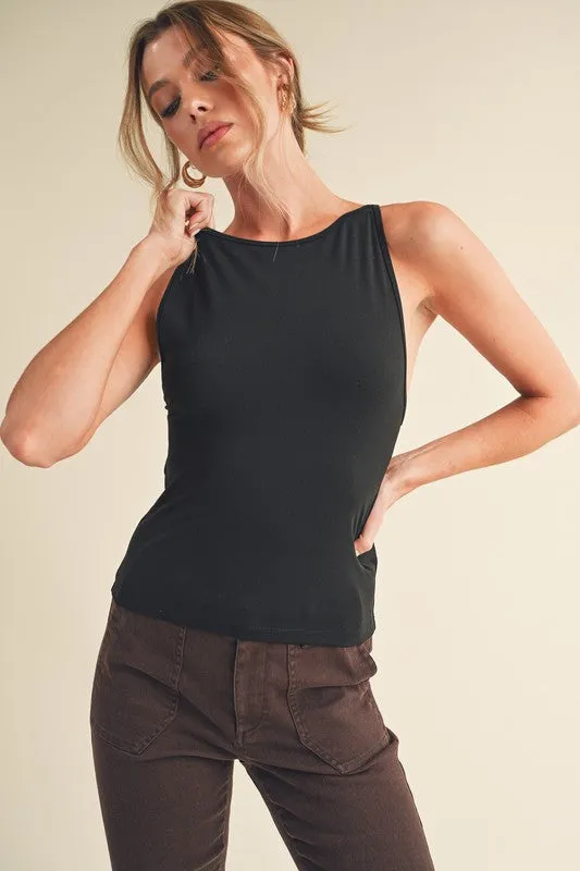 Rodi High Neck Tank sold by Charming Charlie product image thumbnail 4