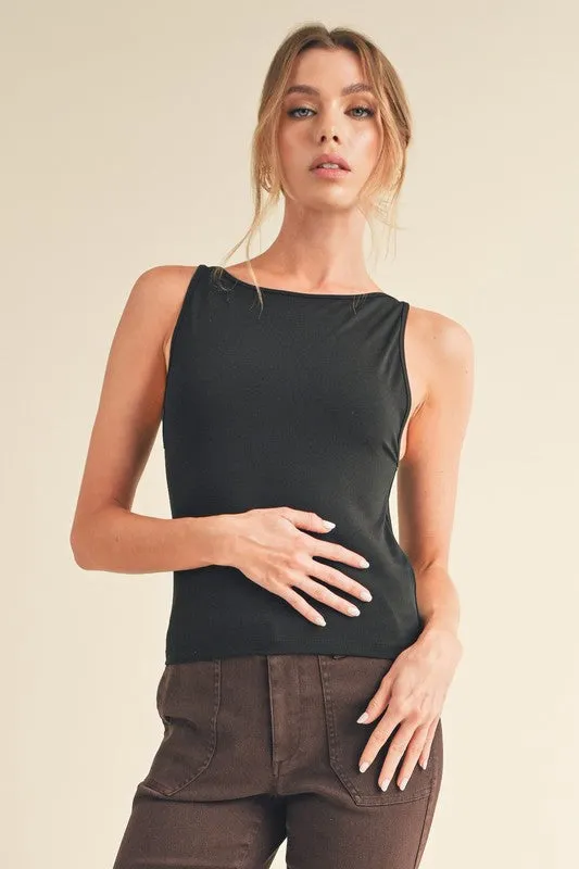Rodi High Neck Tank sold by Charming Charlie product image thumbnail 3