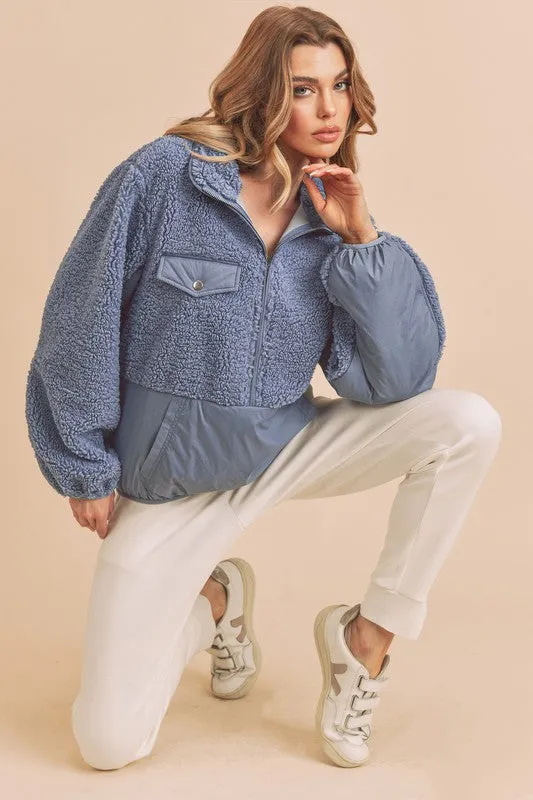 Ziggy Fleece Pullover sold by Charming Charlie