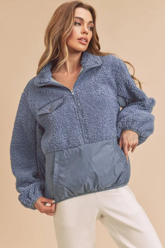 Ziggy Fleece Pullover sold by Charming Charlie product image thumbnail 3