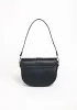 PU LEATHER MODERN SADDLE BAG sold by Charming Charlie
