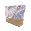 BOHO LEAF PRINT BEACH TOTE BAG sold by Charming Charlie
