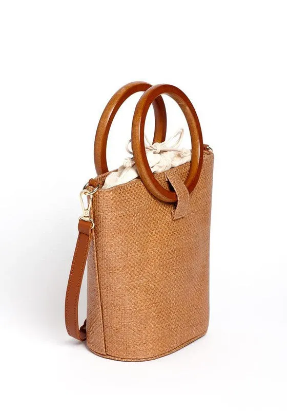 SUMMER STRAW HANDBAG sold by Charming Charlie product image thumbnail 4