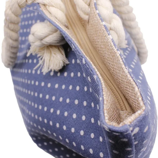 POLKA DOT BEACH TOTE BAG sold by Charming Charlie product image thumbnail 2