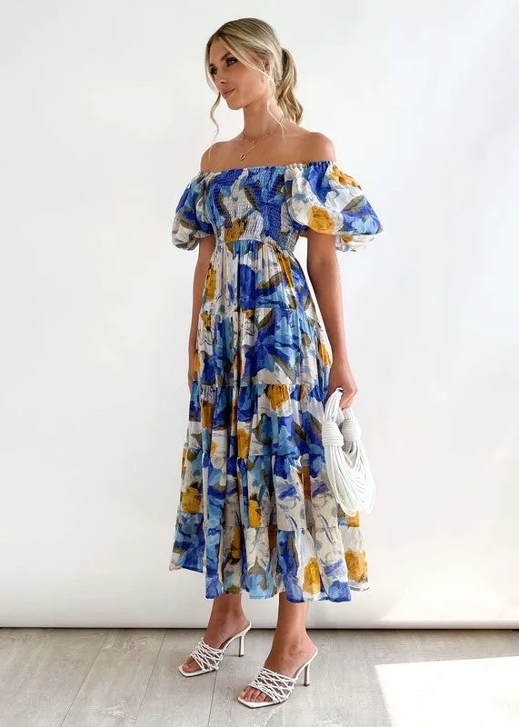 Women's Dress Off Shoulder High Waist Dress sold by Charming Charlie product image thumbnail 4