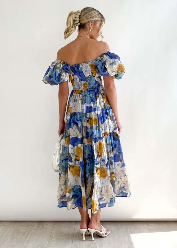 Women's Dress Off Shoulder High Waist Dress sold by Charming Charlie product image thumbnail 3