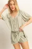 HYFVE Drawstring Hem Short Sleeve Top and Skort Set sold by Charming Charlie