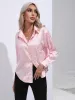 Leopard Collared Neck Long Sleeve Shirt sold by Charming Charlie