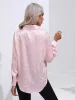 Leopard Collared Neck Long Sleeve Shirt sold by Charming Charlie