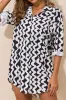 Button Down Contrast Striped Cover-Up sold by Charming Charlie