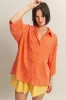 HYFVE Button Down Collared Neck Relaxed Fit Shirt sold by Charming Charlie
