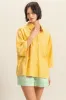 HYFVE Button Down Collared Neck Relaxed Fit Shirt sold by Charming Charlie