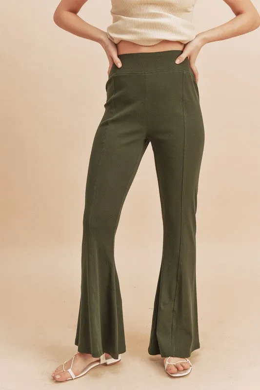 Aemi + Co High Waist Flare Pants sold by Charming Charlie